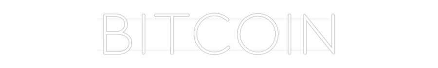 Custom Neon: Bitcoin