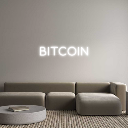 Custom Neon: Bitcoin