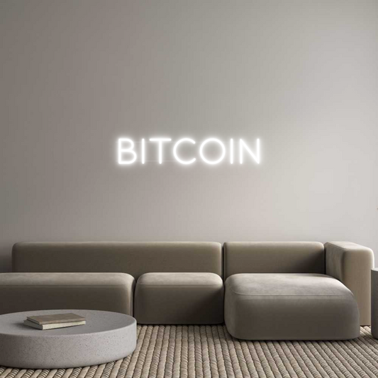 Custom Neon: Bitcoin
